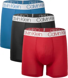 Calvin Klein Men`s Microfiber Boxer Briefs 3 Pack