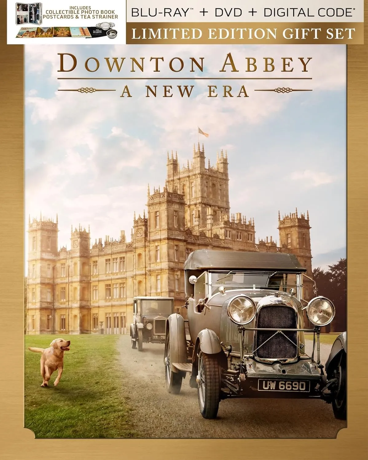 Downton Abbey: A New Era - Limited Edition Blu-ray   DVD   Digital Gift Set