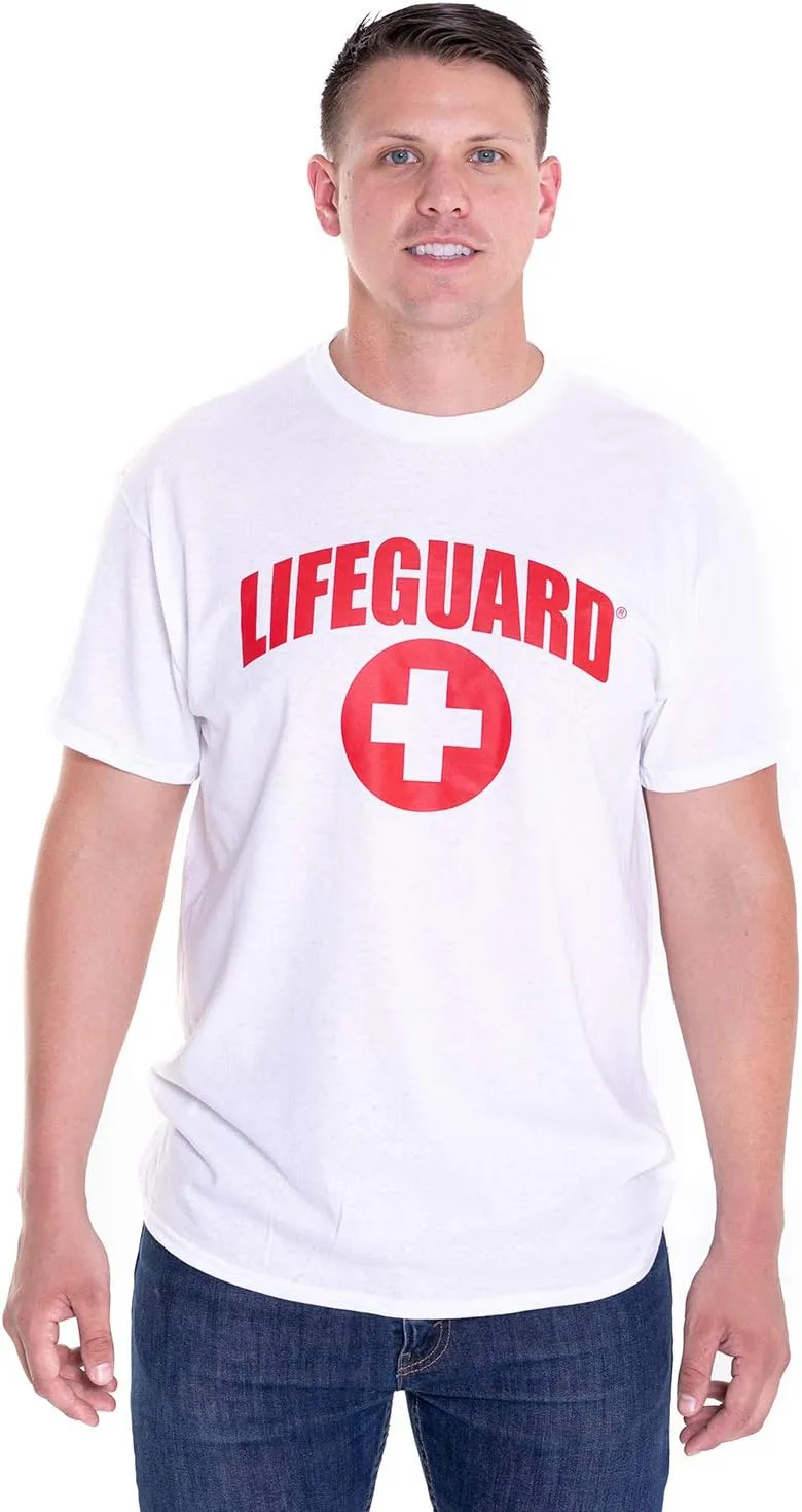 LIFEGUARD Officially Licensed Short Sleeve Crew Neck T-Shirt for Men Women Unisex Tee