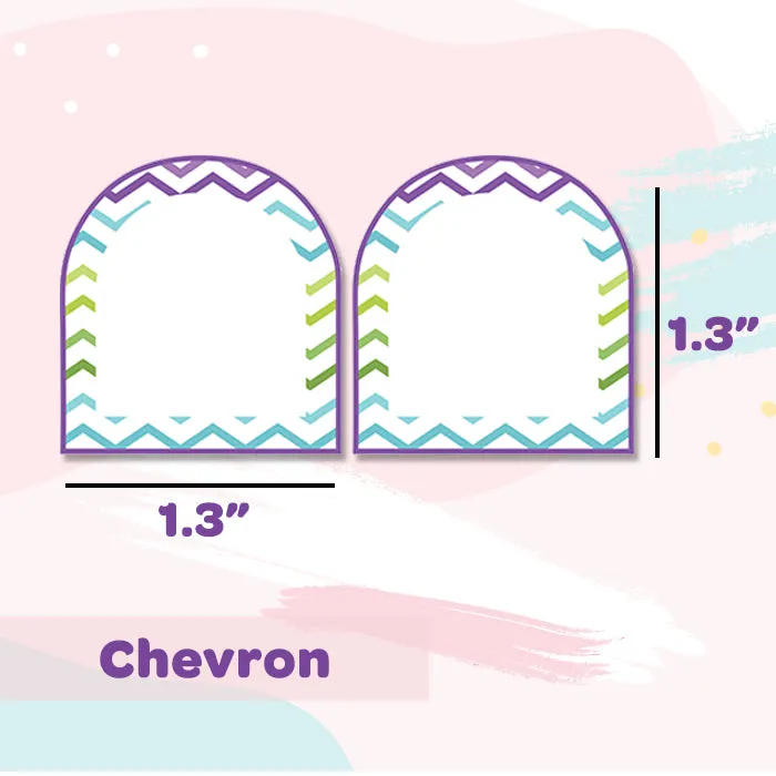 Shoe Labels Pack - Chevron